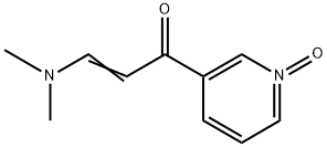 2-Propen-1-one, 3-(dimethylamino)-1-(1-oxido-3-pyridinyl)- Struktur