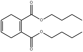 1,4-Cyclohexadiene-1,2-dicarboxylic acid, 1,2-dibutyl ester Struktur