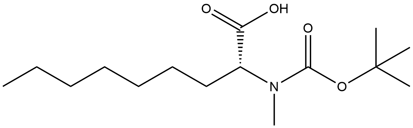 Boc-D-Me2Anon-OH Structure