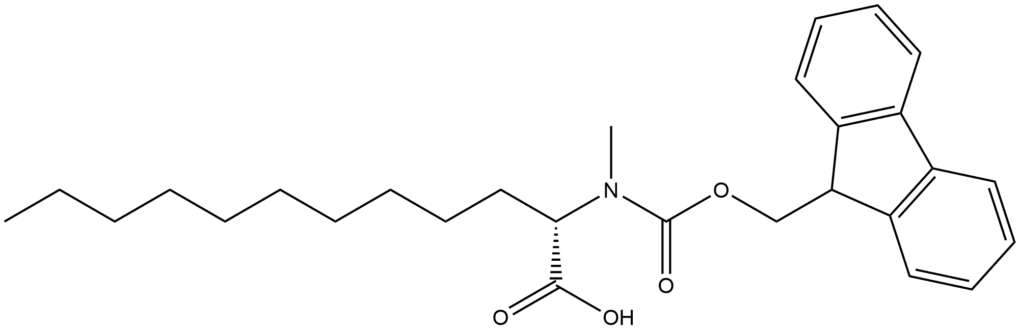 Fmoc-L-Me2Ado-OH 结构式
