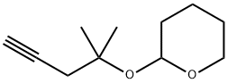 2-[(2-甲基-4-戊炔-2-基)氧基]四氢-2H-吡喃 结构式