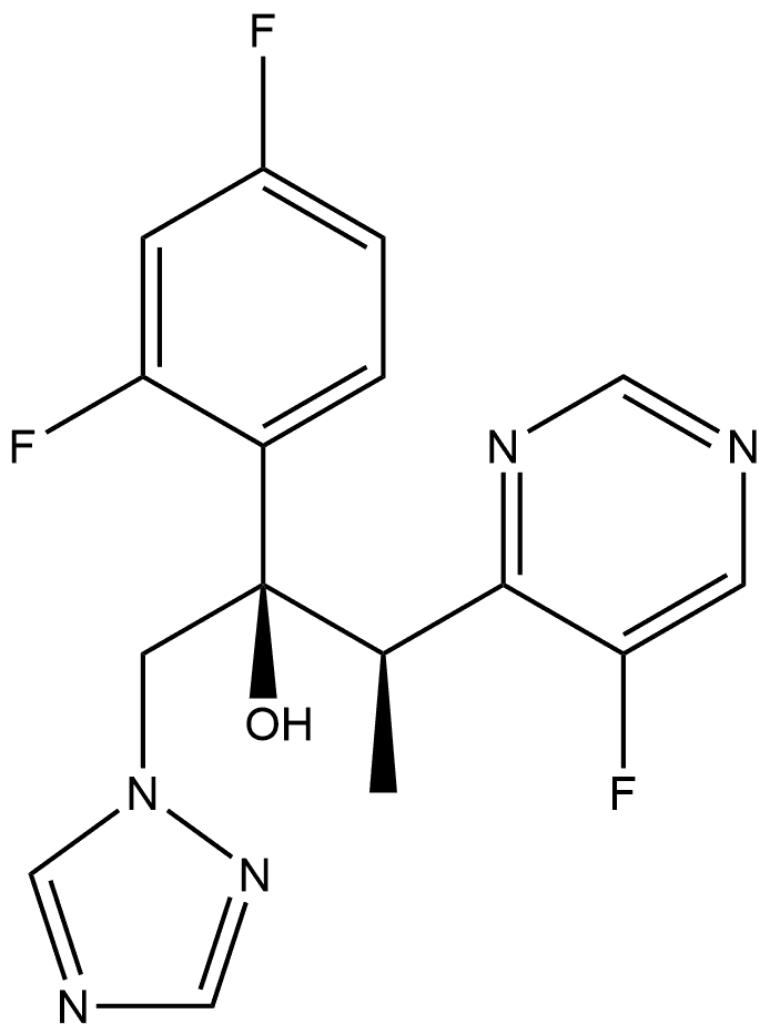 伏立康唑杂质8, 239807-03-5, 结构式