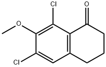 1(2H)-Naphthalenone, 6,8-dichloro-3,4-dihydro-7-methoxy-|