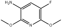 5-氟-2,6-二甲氧基吡啶-3-胺, 2407470-86-2, 结构式