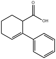 2-Cyclohexene-1-carboxylic acid, 2-phenyl- Structure