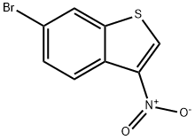 Benzo[b]thiophene, 6-bromo-3-nitro- Struktur