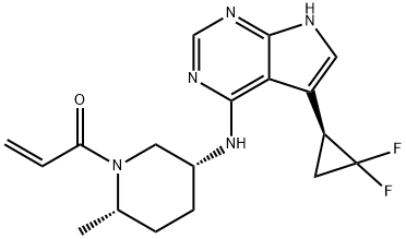 利特昔替尼杂质65, 2411407-24-2, 结构式