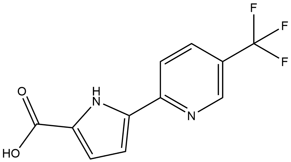 5-(5-(trifluoromethyl)pyridin-2-yl)-1H-pyrrole-2-carboxylic acid|5-(5-(三氟甲基)吡啶-2-基)-1H-吡咯-2-甲酸