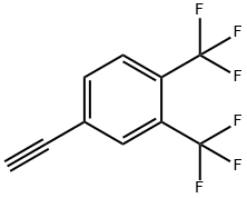 Benzene, 4-ethynyl-1,2-bis(trifluoromethyl)-|3,4-二(三氟甲基)苯乙炔