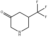 5-Trifluoromethyl-piperidin-3-one,2414397-43-4,结构式