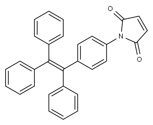 1-(4-(1,2,2-三苯基乙烯基)苯基)-1H-吡咯-2,5-二酮, 2414485-55-3, 结构式