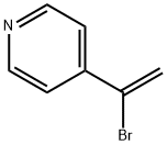 Pyridine, 4-(1-bromoethenyl)- 化学構造式