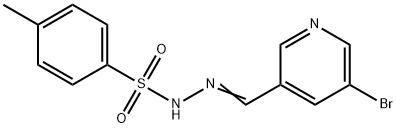 (E)-N'-((5-bromopyridin-3-yl)methylene)-4-methylbenzenesulfonohydrazide Structure