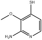 2-氨基-3-甲氧基吡啶-4-硫醇 结构式