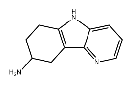 6,7,8,9-四氢-5H-吡啶[3,2-B]吲哚-8-胺, 2416051-88-0, 结构式