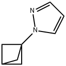 1-(双环[1.1.1]戊烷-1-基)-1H-吡唑, 2417226-01-6, 结构式