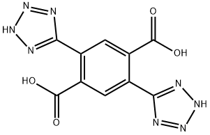 1,4-Benzenedicarboxylic acid, 2,5-di-2H-tetrazol-5-yl- 结构式