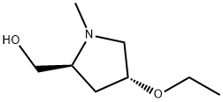 ((2S,4R)-4-乙氧基-1-甲基吡咯烷-2-基)甲醇 结构式