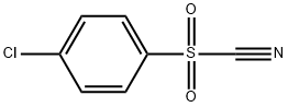 Benzenesulfonyl cyanide, 4-chloro- Structure