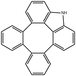 1H-Dibenzo[5,6:7,8]cycloocta[1,2,3,4-def]carbazole Structure