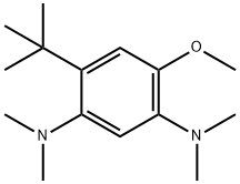 1,3-Benzenediamine, 4-(1,1-dimethylethyl)-6-methoxy-N1,N1,N3,N3-tetramethyl- Structure
