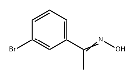 1-(3-溴苯)乙酮肟, 24280-05-5, 结构式