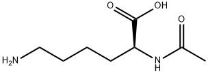 Lysine, N2-acetyl- Structure
