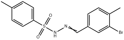 N'-(3-bromo-4-methylbenzylidene)-4-methylbenzenesulfonohydrazide,2432854-98-1,结构式