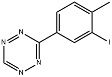 3-(3-iodo-4-methylphenyl)-1,2,4,5-tetrazine Structure