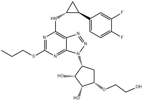 替格瑞洛异构体2,2435586-25-5,结构式