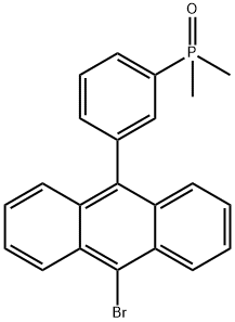 (3-(10-溴蒽-9-基)苯基)二甲基氧化膦, 2437303-44-9, 结构式