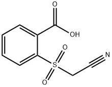 Benzoic acid, 2-[(cyanomethyl)sulfonyl]-