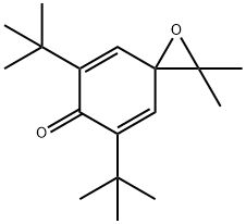 1-Oxaspiro[2.5]octa-4,7-dien-6-one, 5,7-bis(1,1-dimethylethyl)-2,2-dimethyl- Structure