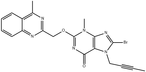 Linagliptin Impurity 26, 2446799-71-7, 结构式