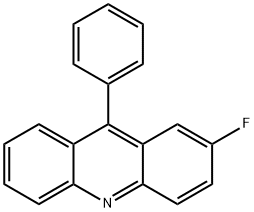 Acridine, 2-fluoro-9-phenyl- 结构式