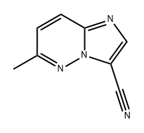 Imidazo[1,2-b]pyridazine-3-carbonitrile, 6-methyl- Structure