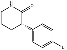 2-Piperidinone, 3-(4-bromophenyl)-, (3S)-|