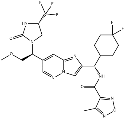 IL-17A inhibitor 1 Structure