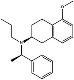 2-萘胺,1,2,3,4-四氢-5-甲氧基-N-[(1R)-1-苯基乙基]-N-丙基-,(2S)-, 2454317-15-6, 结构式