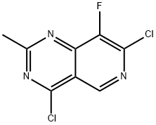 4,7-二氯-8-氟-2-甲基吡啶[4,3-D]嘧啶, 2454397-79-4, 结构式