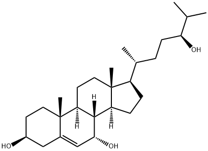 7Α,24(S)-DIHYDROXYCHOLESTEROL Struktur