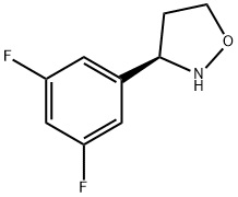 Isoxazolidine, 3-(3,5-difluorophenyl)-, (3R)-|(R)-3-(3,5-二氟苯基)异噁唑烷