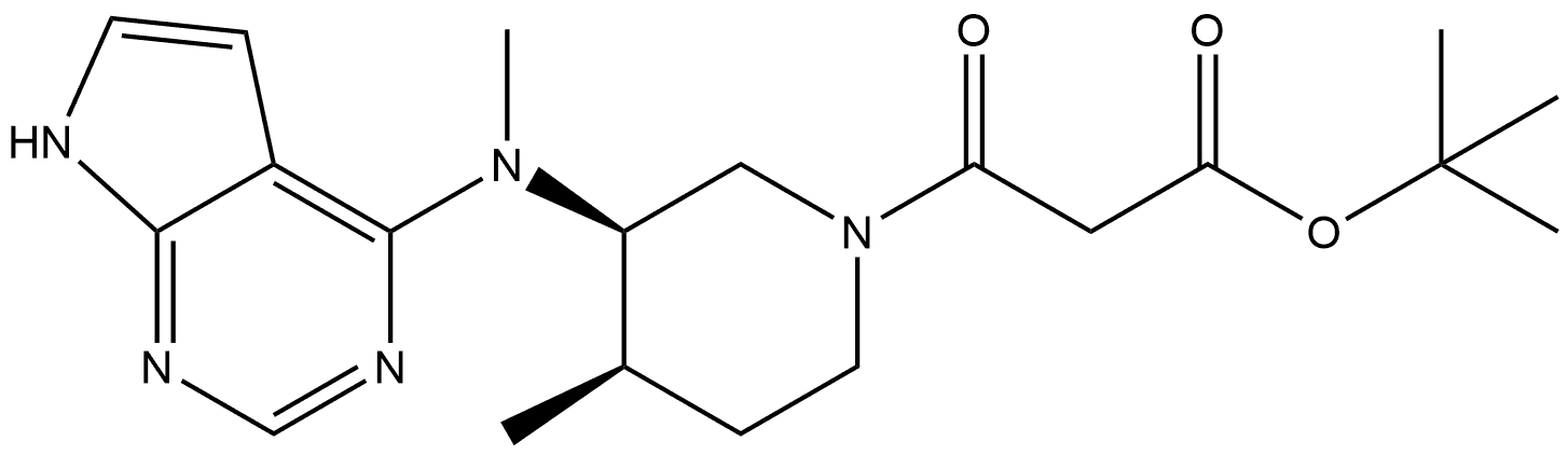托法替尼杂质162, 2459302-88-4, 结构式