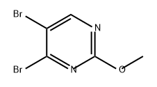 Pyrimidine, 4,5-dibromo-2-methoxy- Struktur