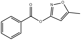 3-Isoxazolol, 5-methyl-, 3-benzoate Struktur