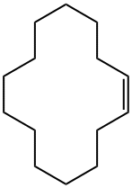 Cyclotetradecene, (1Z)- Structure