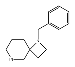 1,6-Diazaspiro[3.5]nonane, 1-(phenylmethyl)- Structure