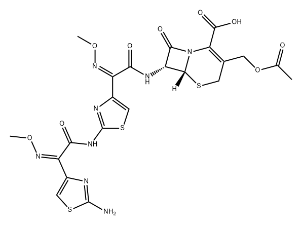 头孢噻肟杂质G, 2489535-06-8, 结构式