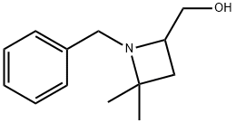 2-Azetidinemethanol, 4,4-dimethyl-1-(phenylmethyl)- Structure