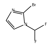 2-溴-1-(二氟甲基)-1H-咪唑, 2503205-19-2, 结构式